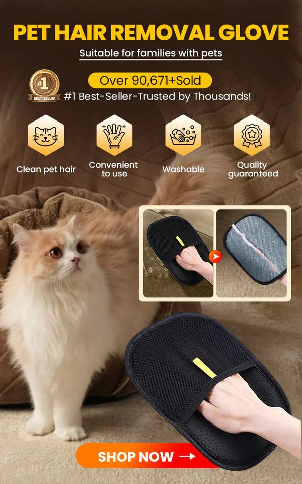 Pet Hair Remover Glove
