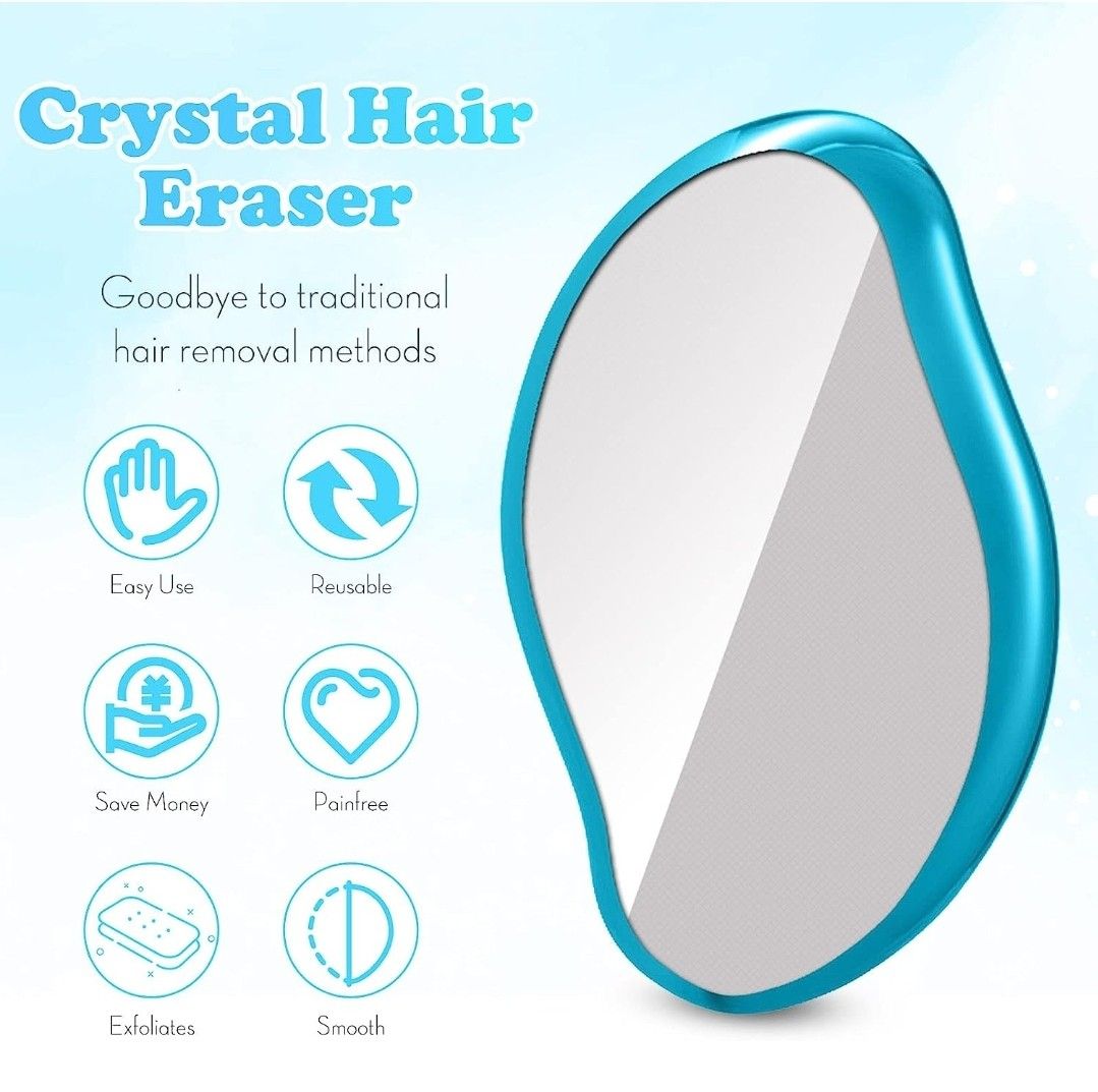 Crystal Painless Hair Removal Tool for Women & Men