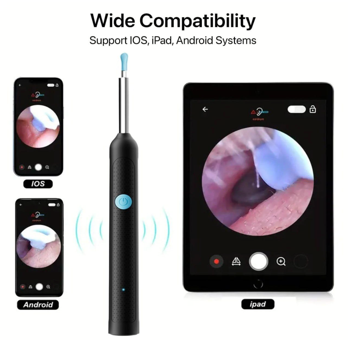 HD Ear Wax Removal Kit with Camera