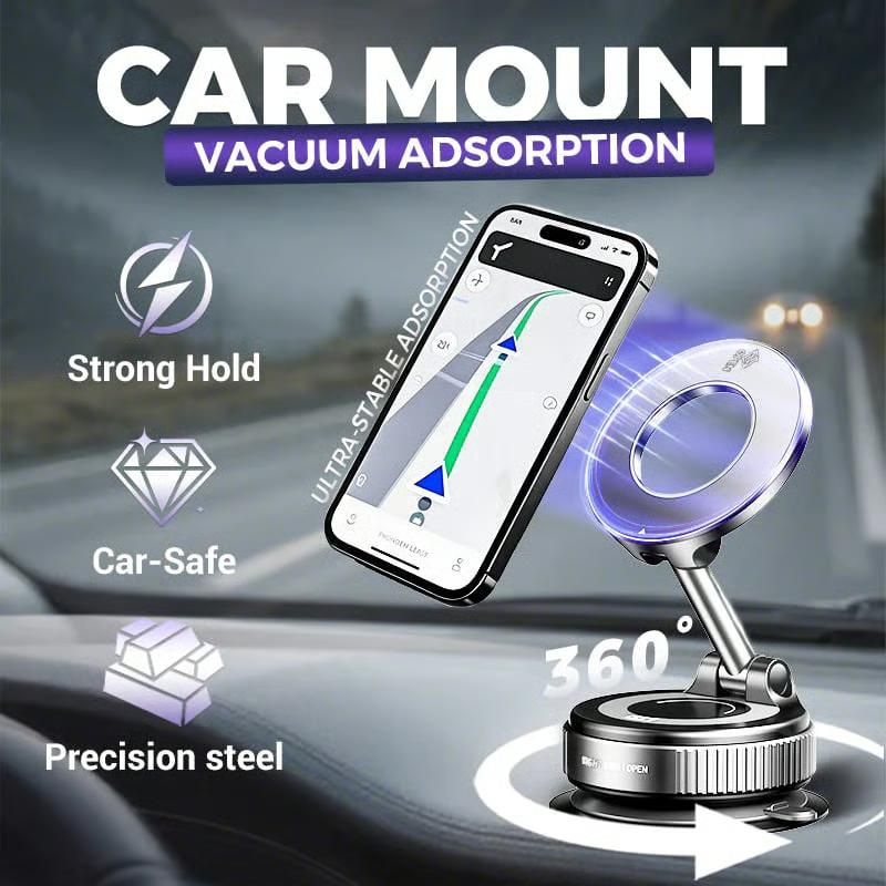 360° Magnetic Car Phone Holder Stand